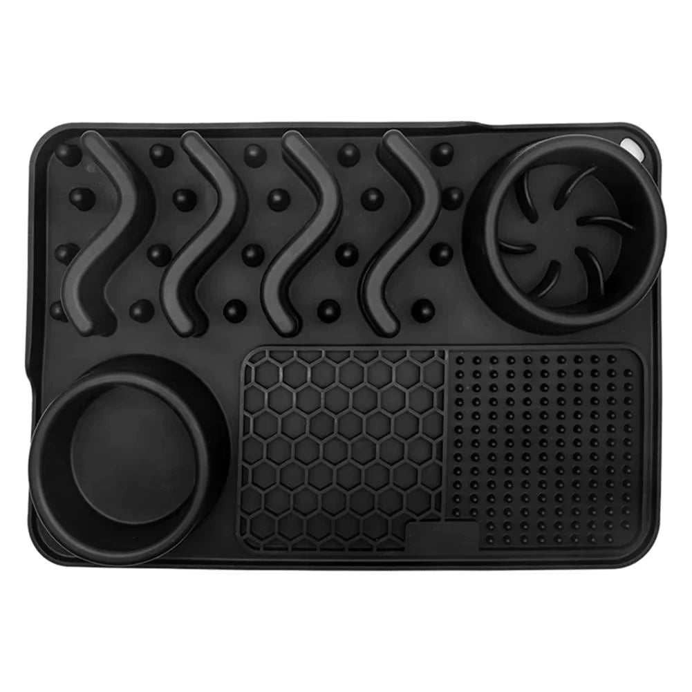 Anti-Schling-Napf-Matte – 100% lebensmittelechtes, ungiftiges Silikon, für gesunde & stressfreie Fütterung